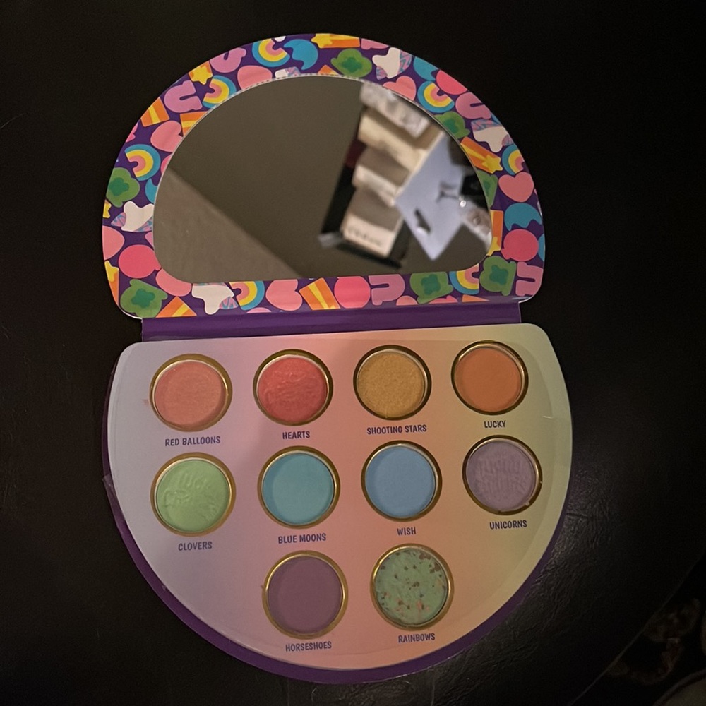 New Lucky Charms General Mills Eyeshadow Palette 10 unique shades
